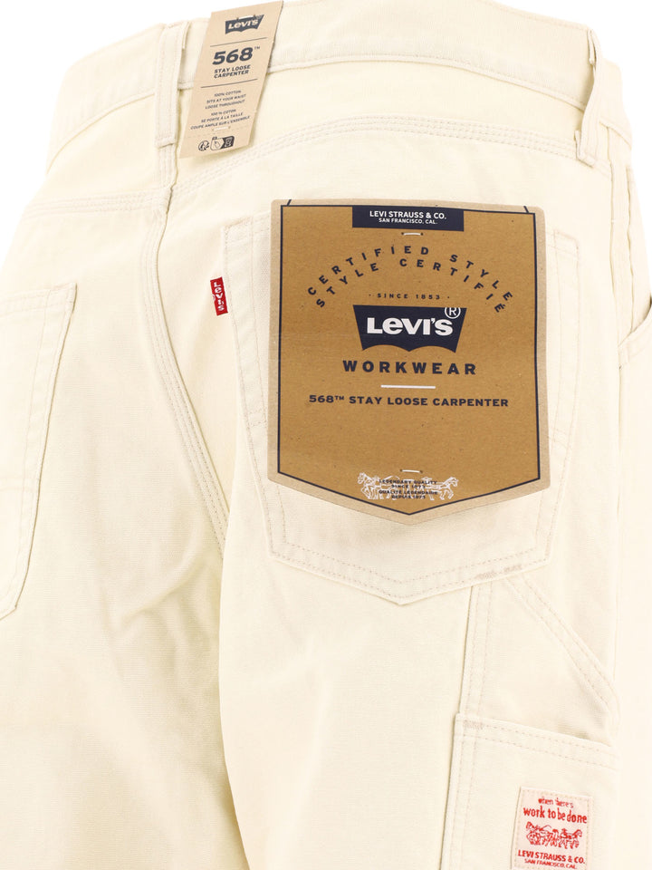 568™ Carpenter Trousers White