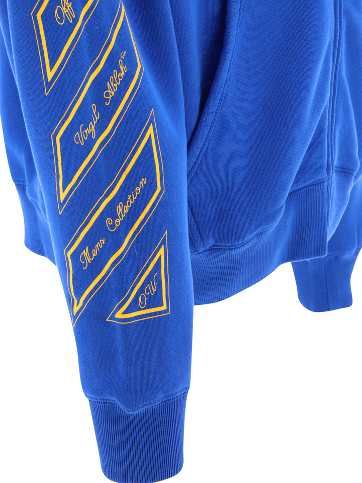 23 Zip Skate Sweatshirts Blue