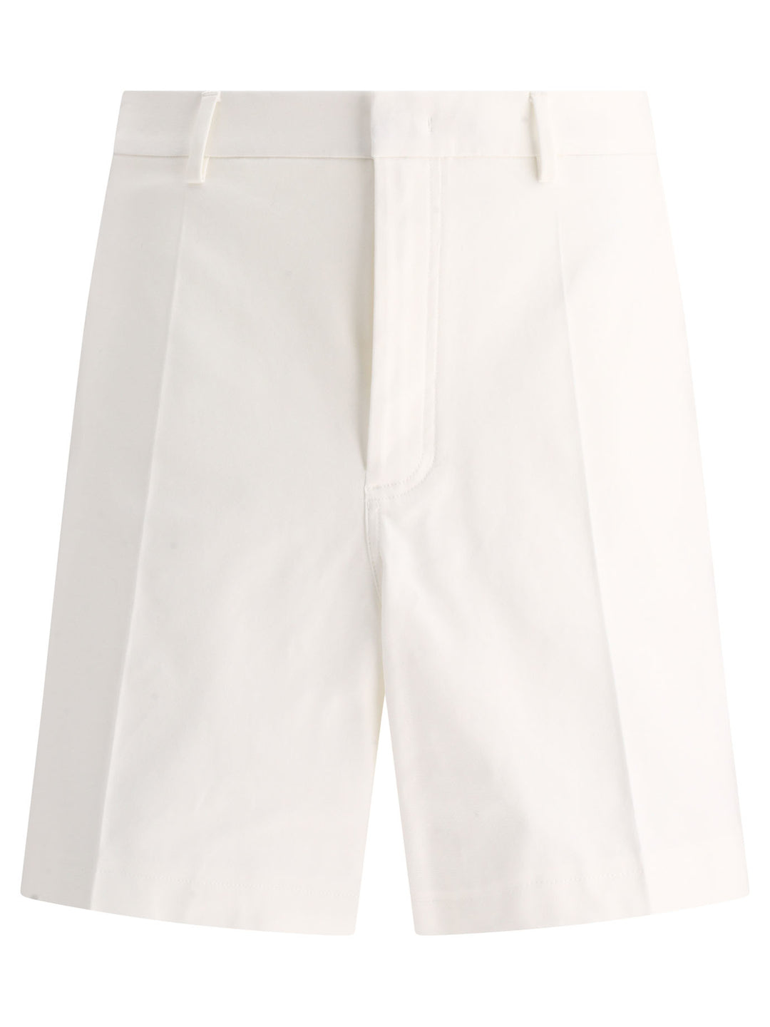 S With Rubberised V Detail Short White