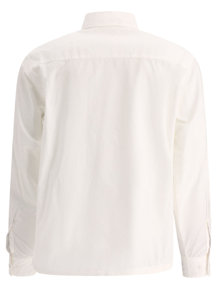 Poplin Overshirt Jackets White