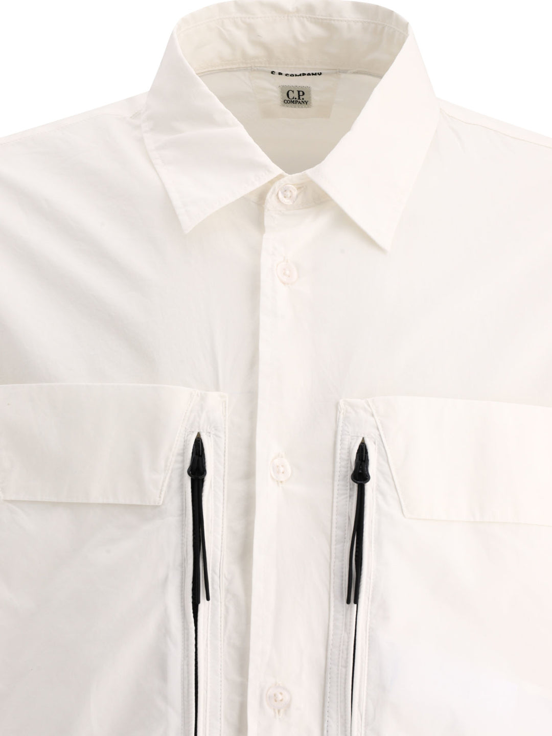 Poplin Overshirt Jackets White