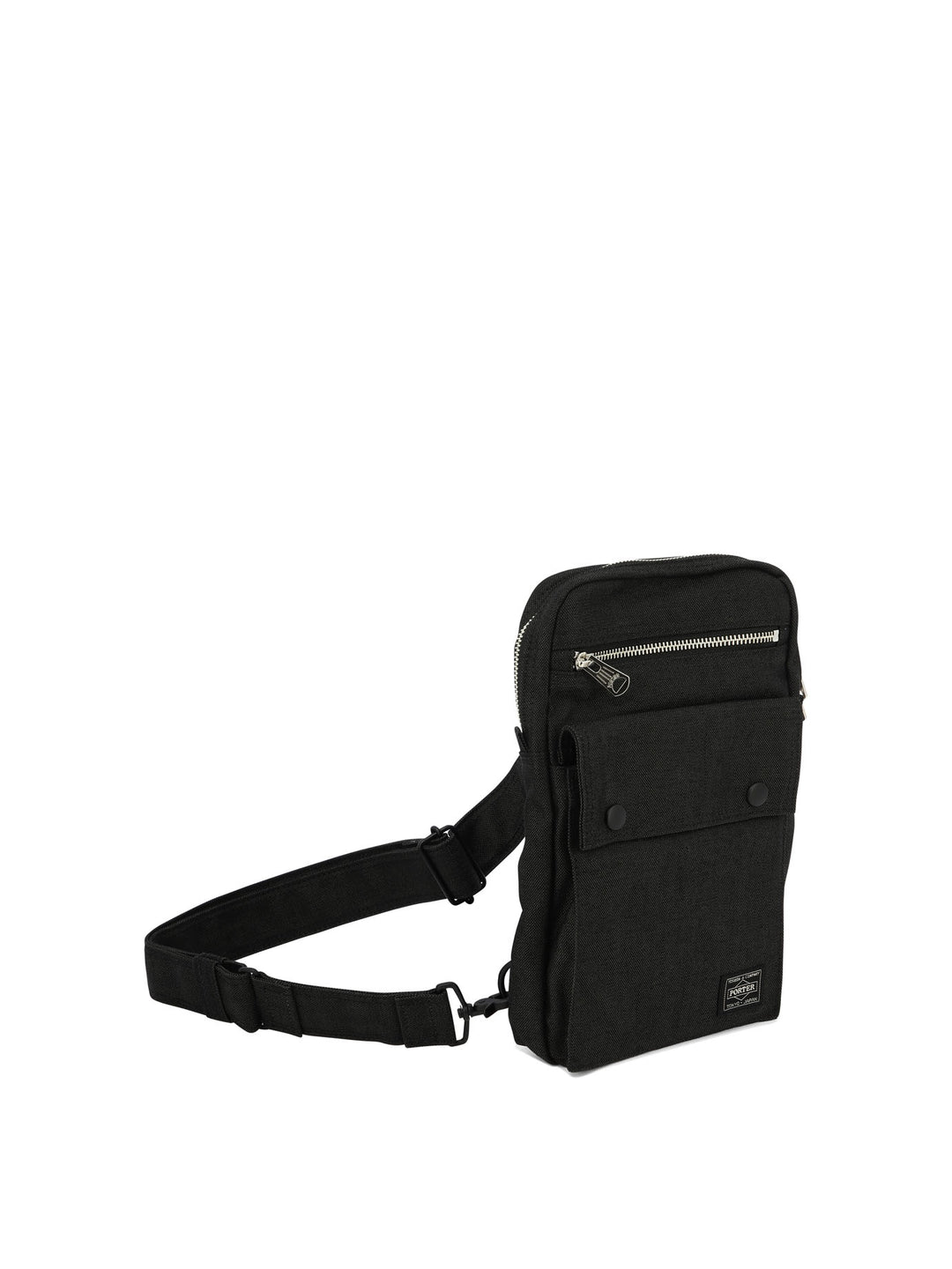 Crossbody Bag With Patch Crossbody Bags Black