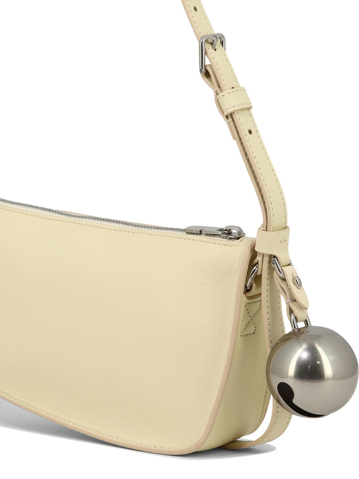 Shield Mini Shoulder Bags Beige