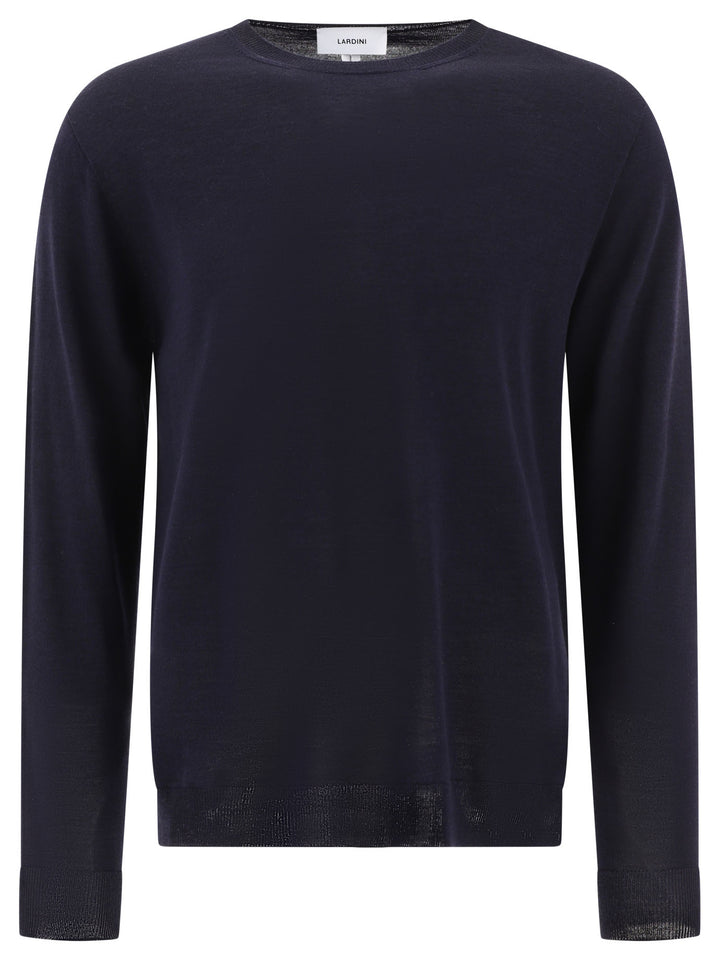 Wool-Blend Sweater Knitwear Blue