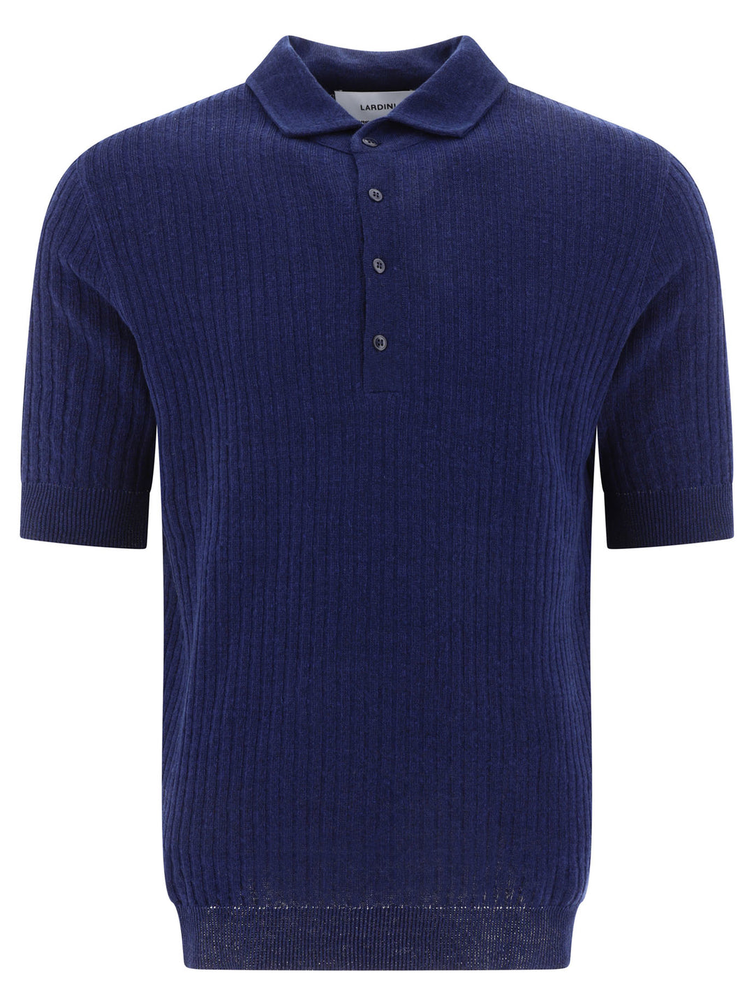 Ribbed Polo Shirt Polo Shirts Blue