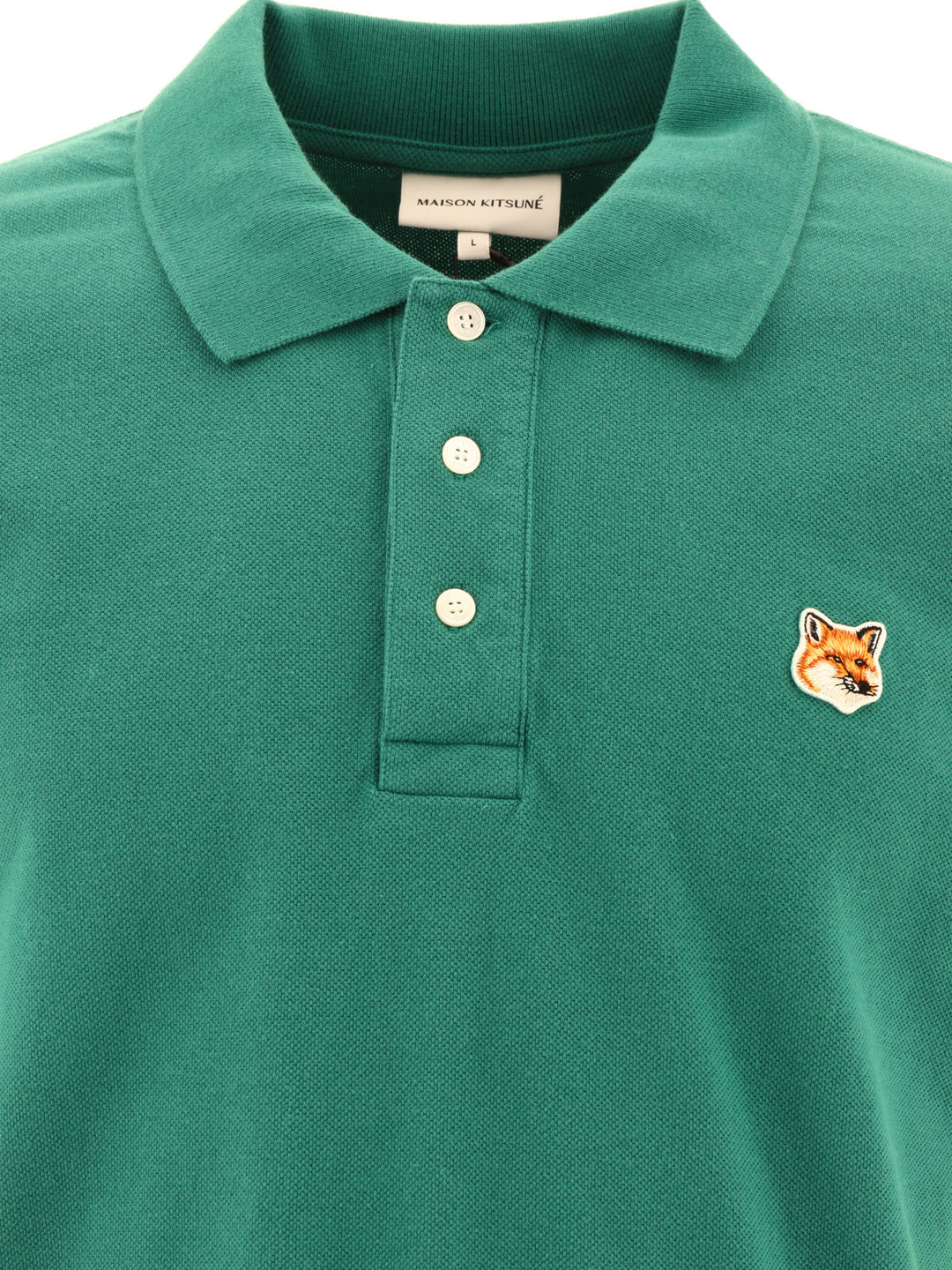 Fox Head Polo Shirts Green