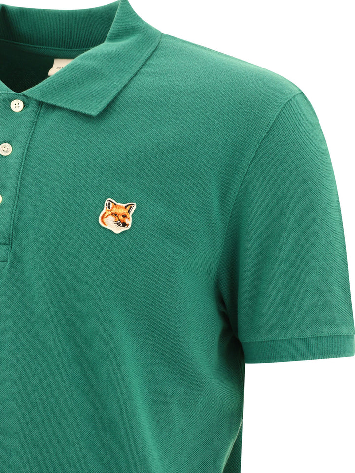 Fox Head Polo Shirts Green