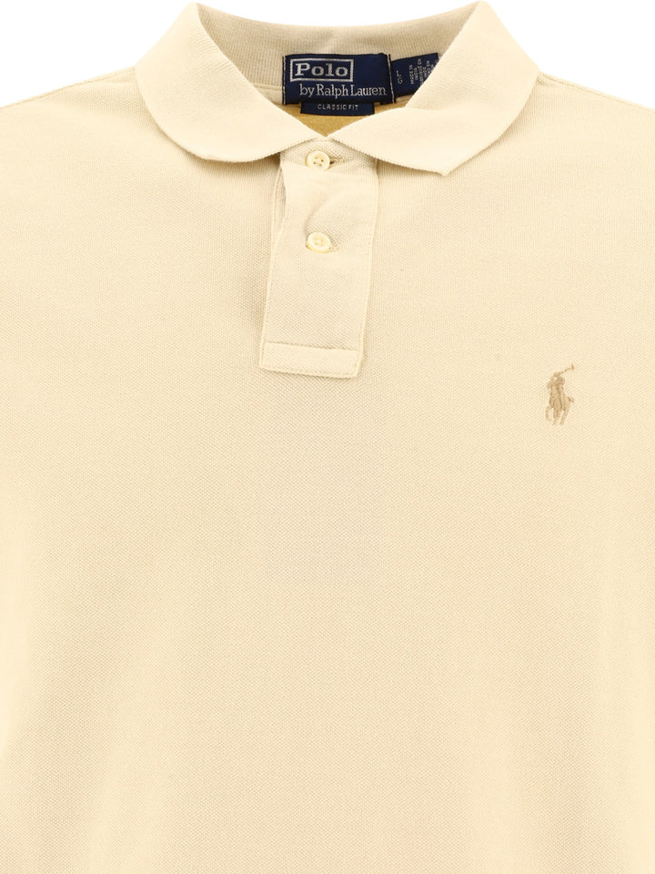 Pony Polo Shirts Beige