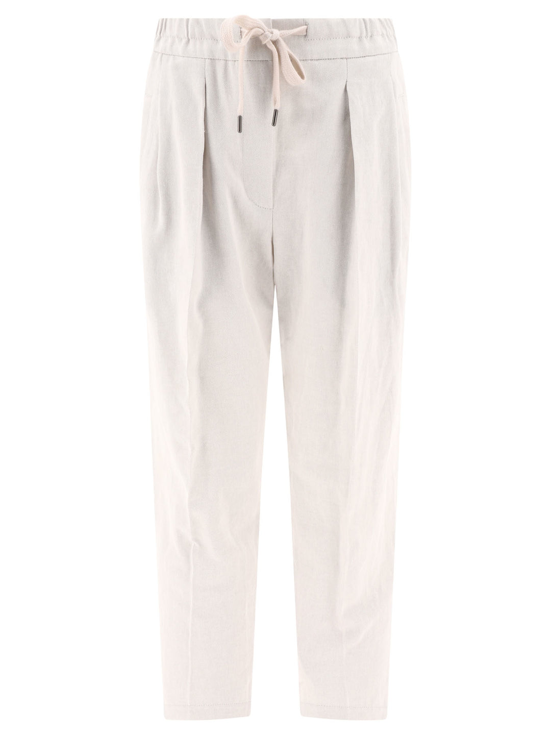 Slouchy Trousers White