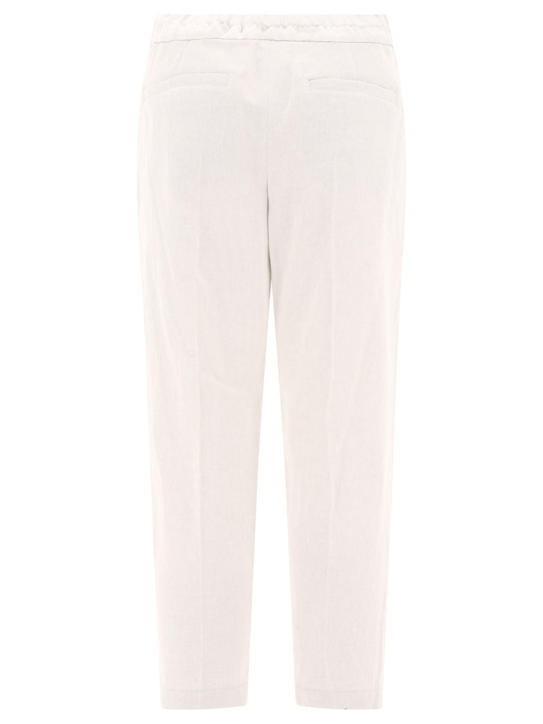 Slouchy Trousers White