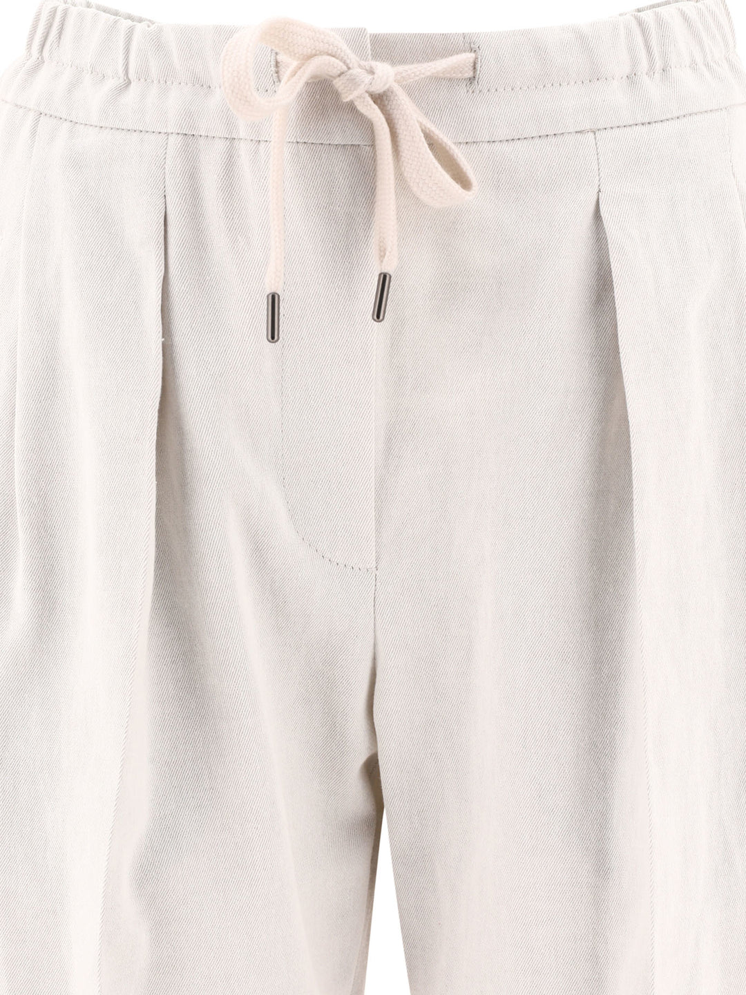 Slouchy Trousers White