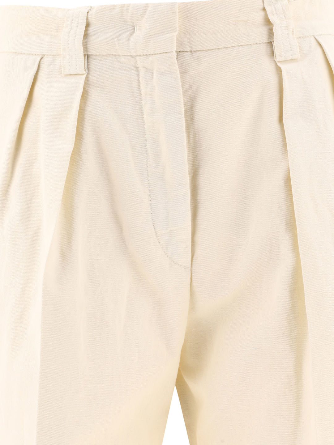 Pleated S Short Beige