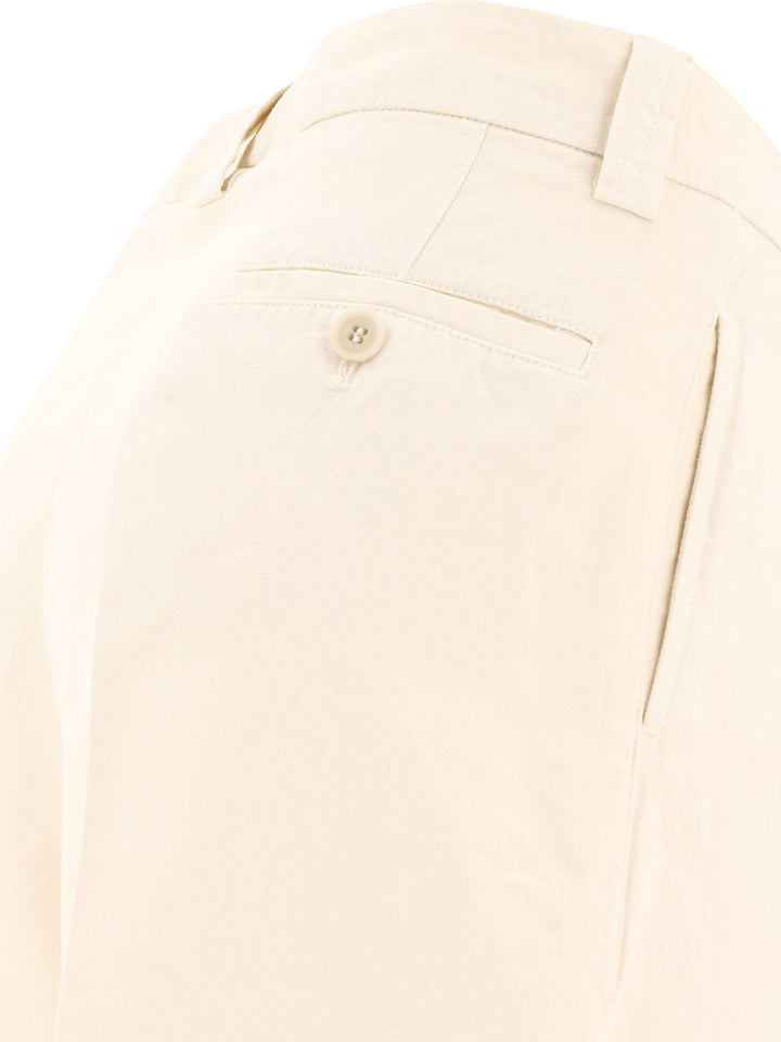 Pleated S Short Beige