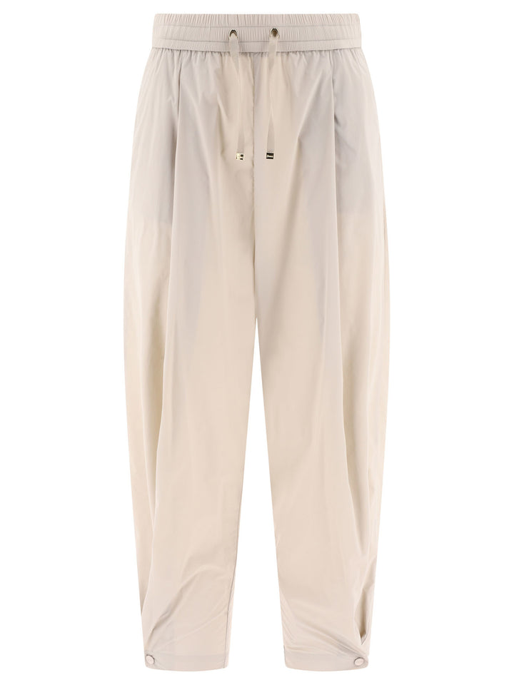 Nylon Trousers Beige