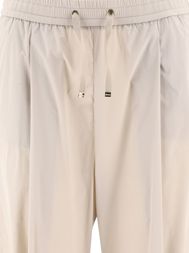 Nylon Trousers Beige