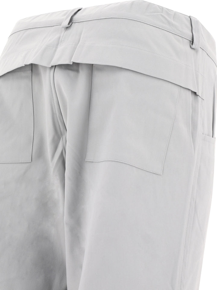 Tech Canvas Trousers Grey