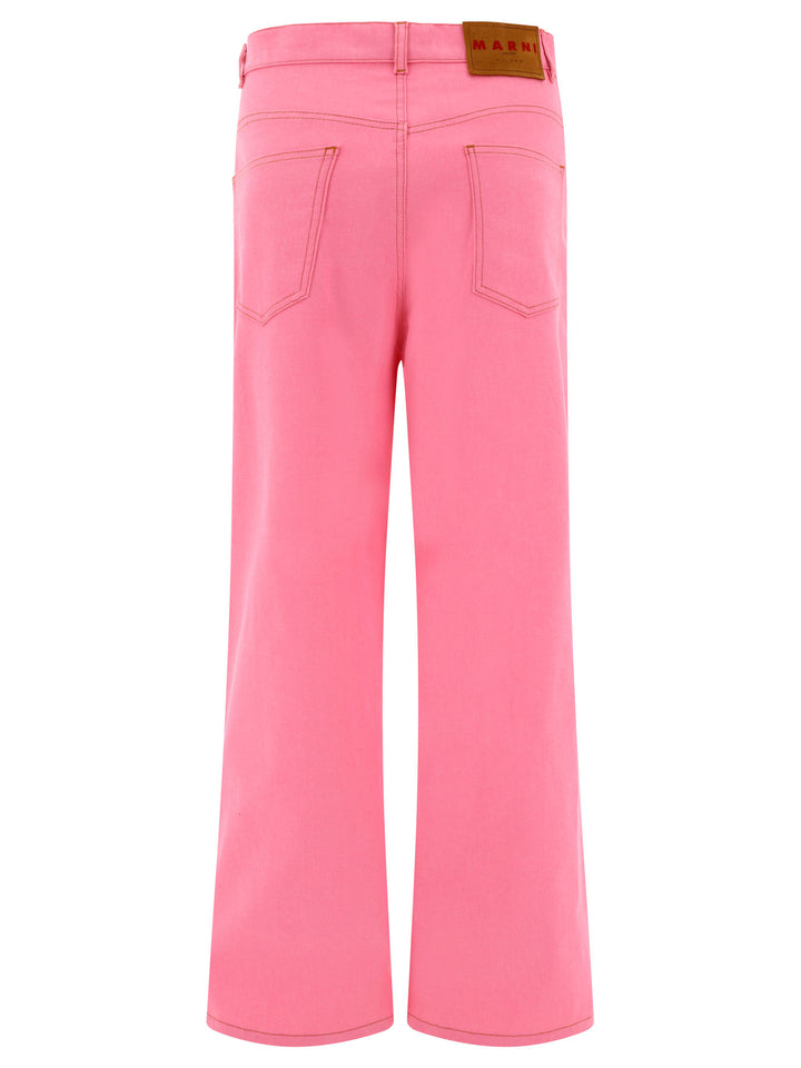 Lightweight Denim Jeans Pink