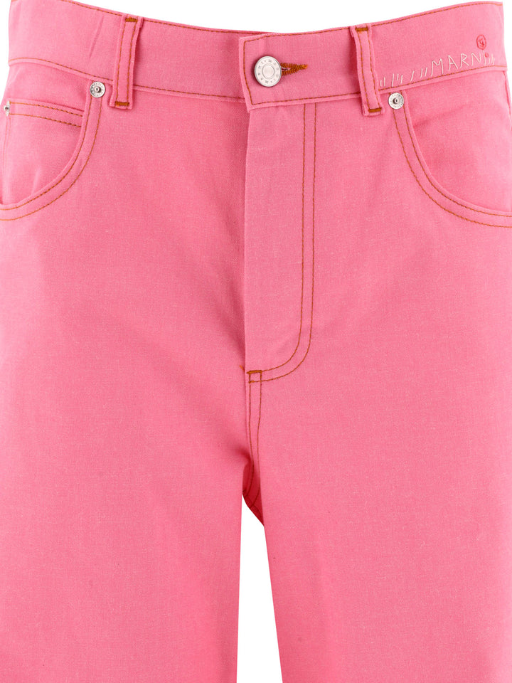 Lightweight Denim Jeans Pink