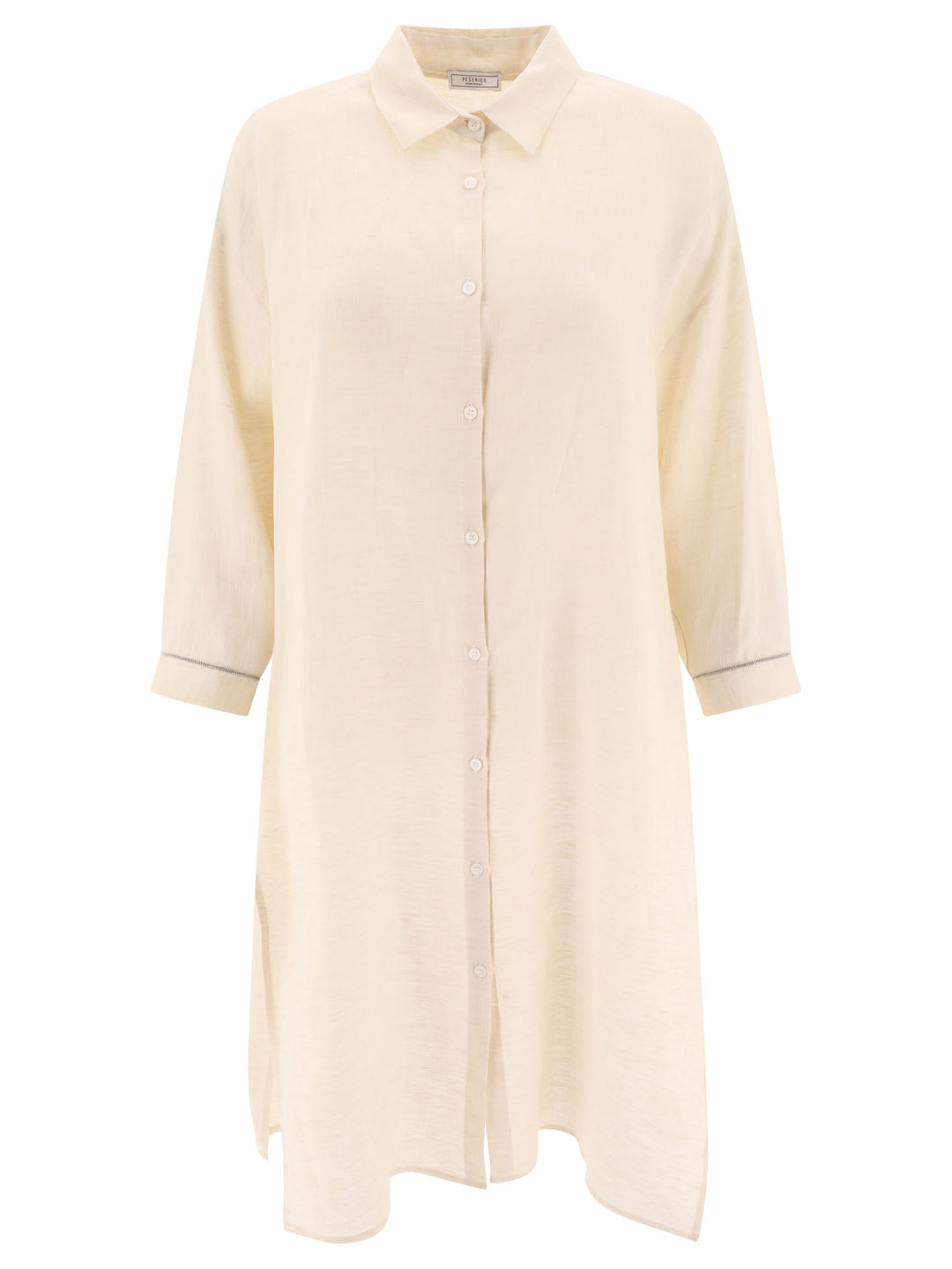 Oversize Shirt Shirts Beige