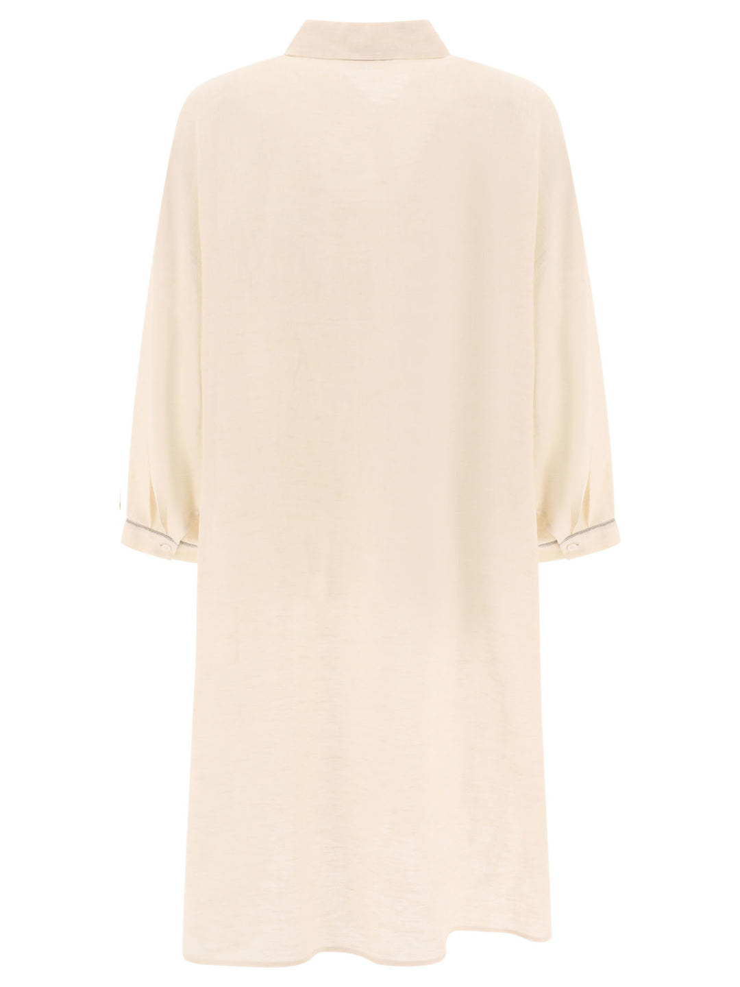 Oversize Shirt Shirts Beige