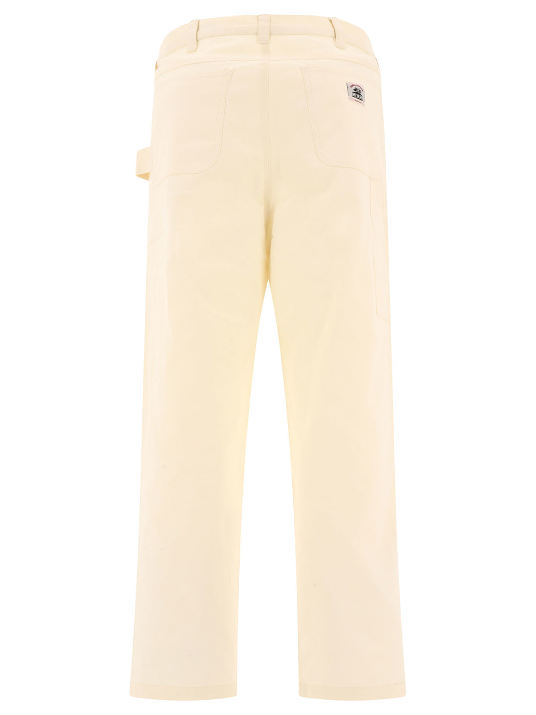 Herringbone Knolly Brook Trousers White