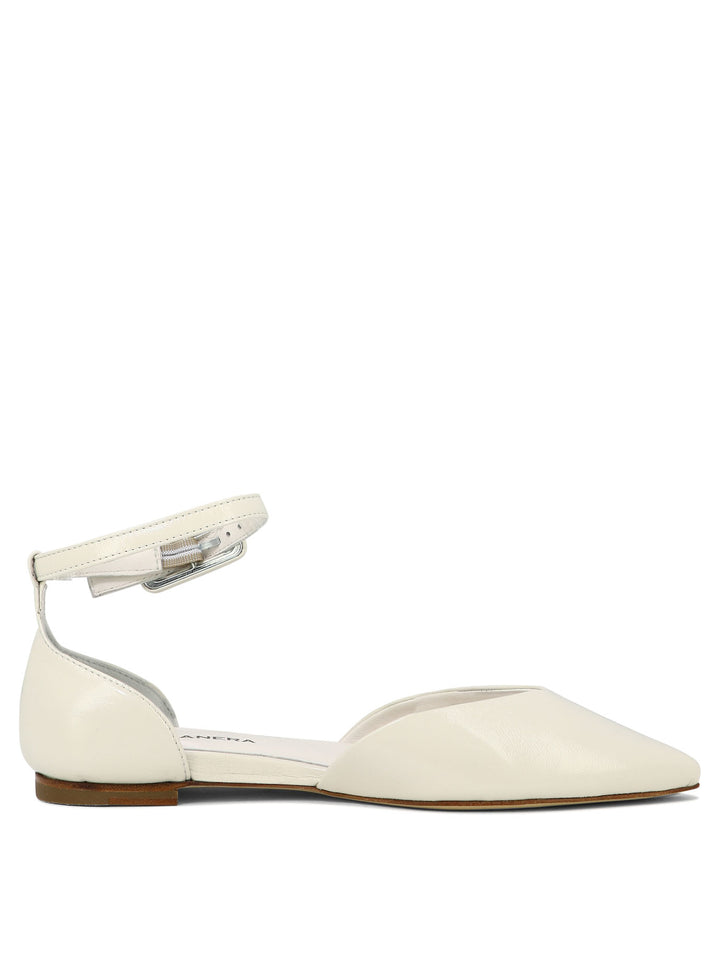 Lyn 65 Ballerinas White