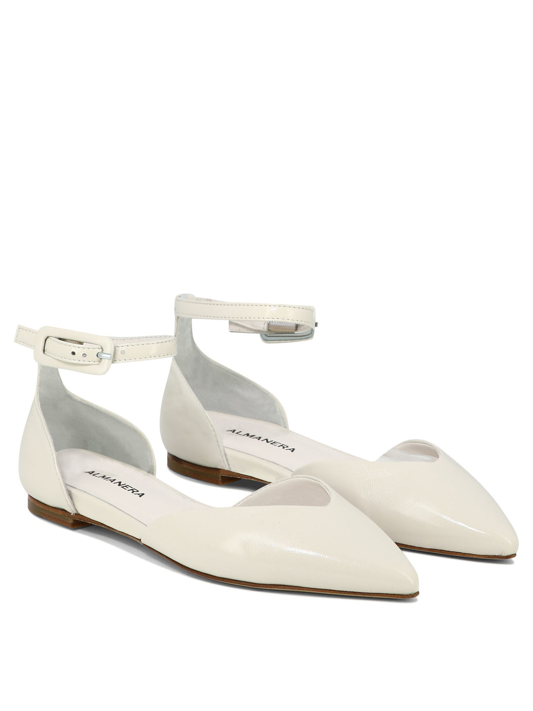 Lyn 65 Ballerinas White