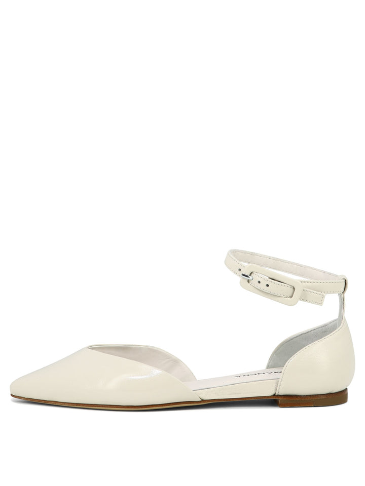 Lyn 65 Ballerinas White