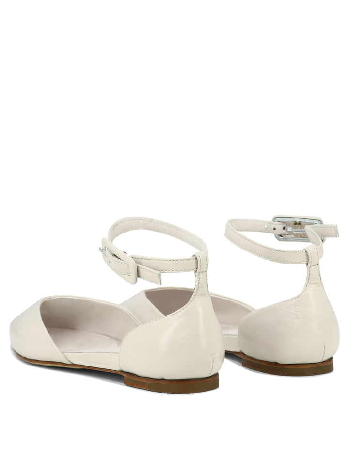 Lyn 65 Ballerinas White