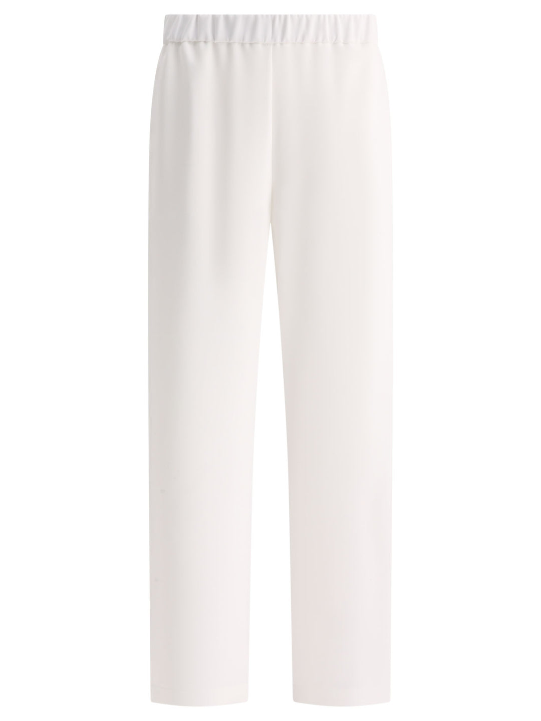 Wide Trousers White