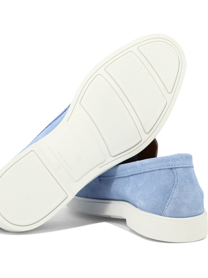 Pant Loafers & Slippers Light Blue