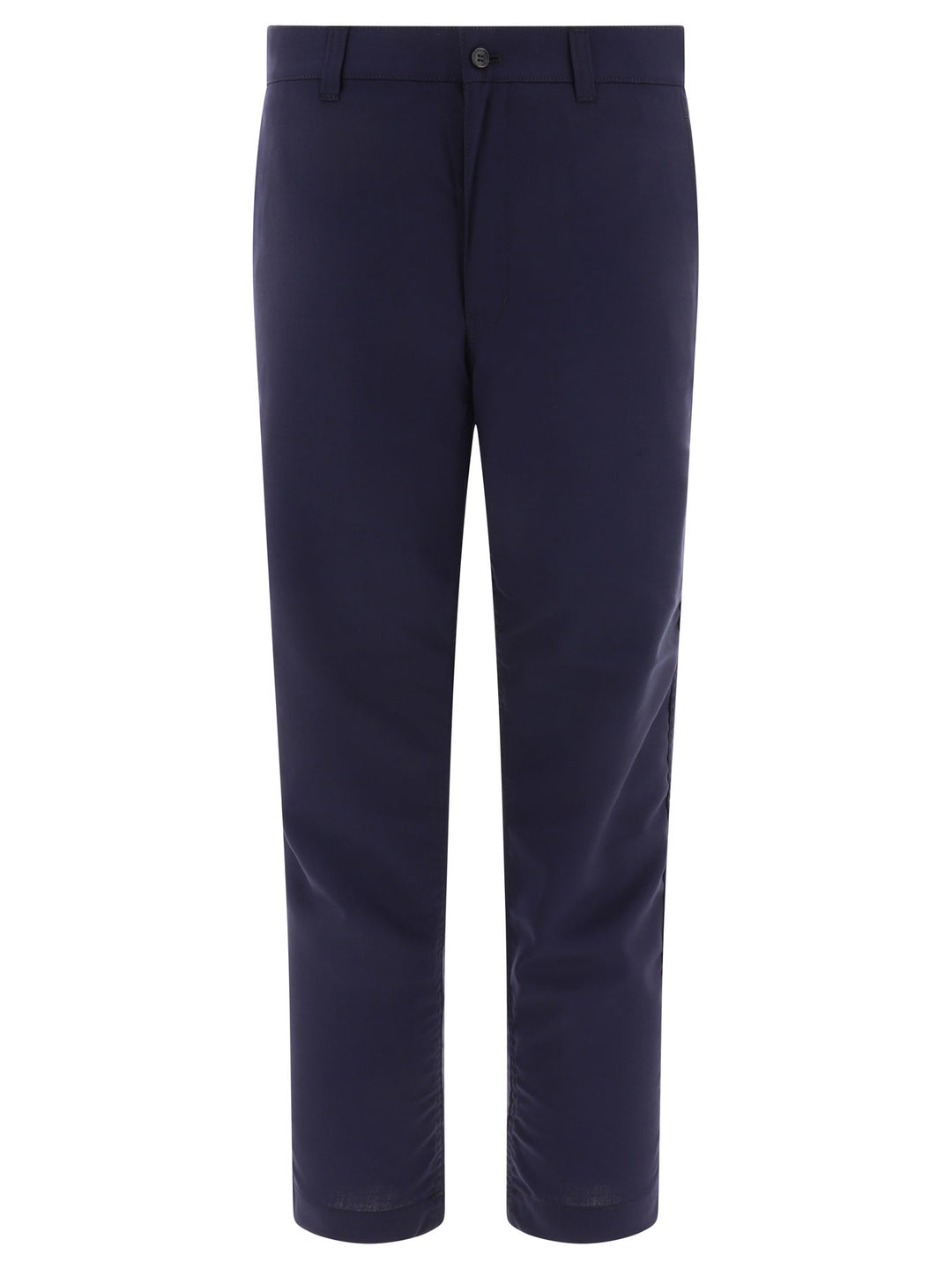 Wool Tailored Trousers Blue