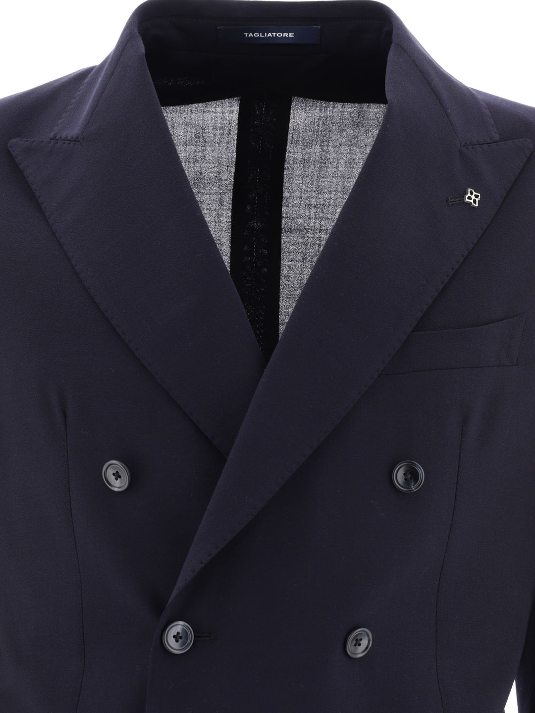 Wool-Blend Suit Suits Blue