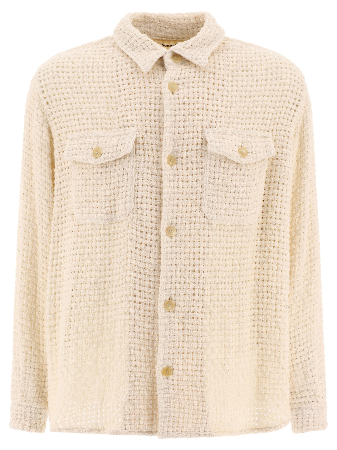 Homespun Summer Tweed Shirts White