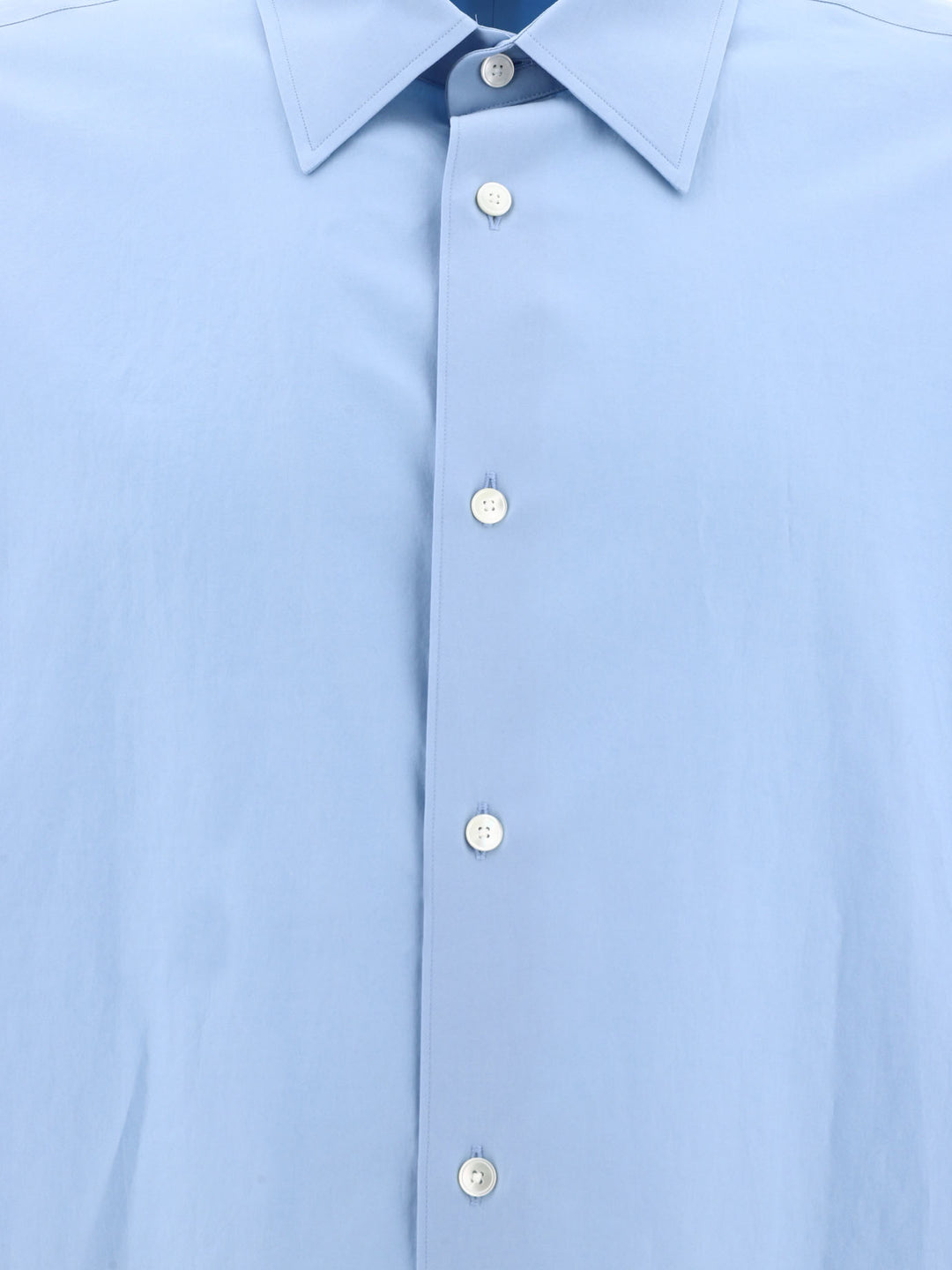 Washed Finx Twill Shirts Light Blue