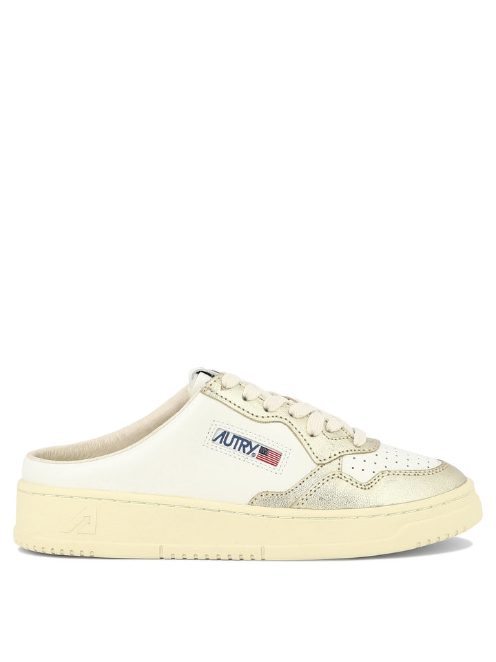 Medalist Mule Sneakers & Slip-On White