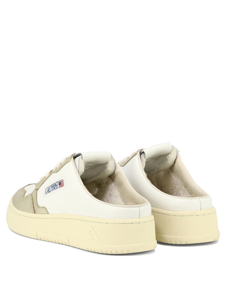 Medalist Mule Sneakers & Slip-On White