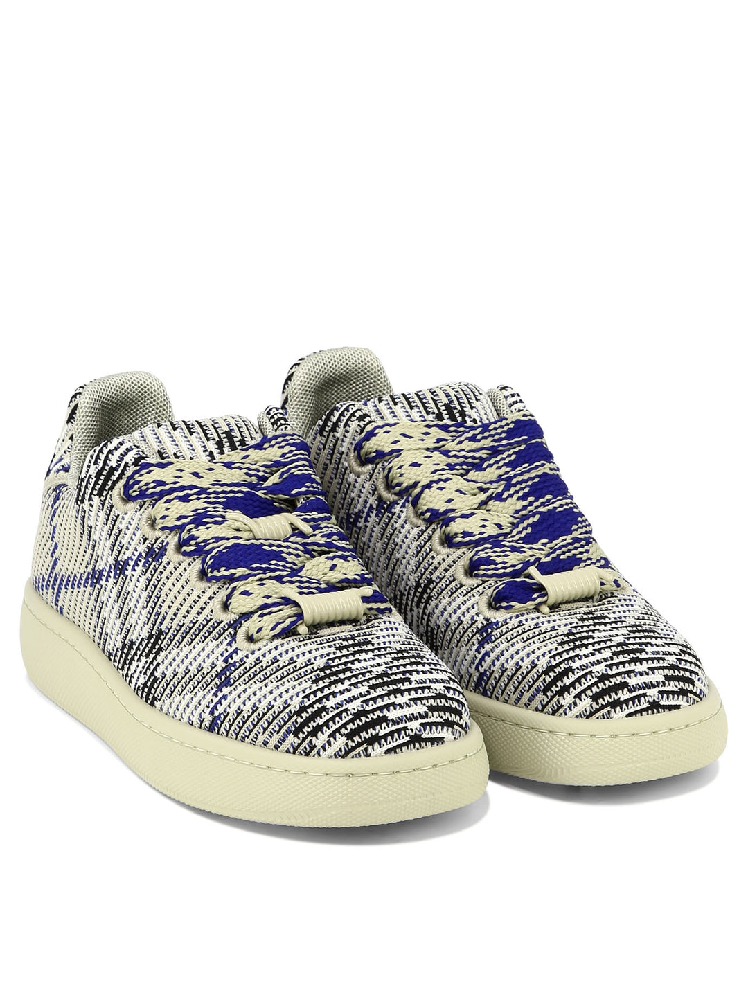 Knitted Box Sneakers Sneakers & Slip-On Blue