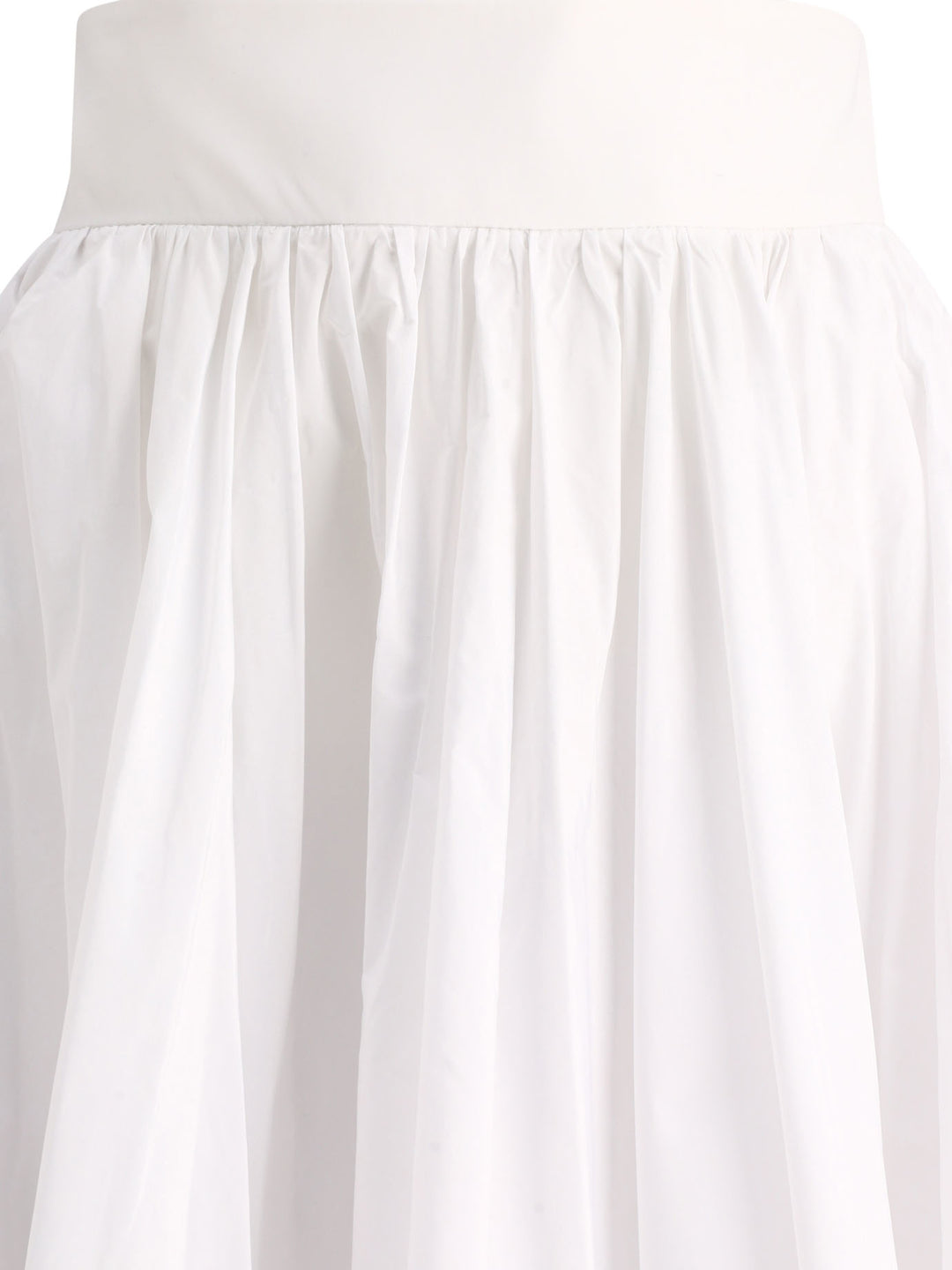 Skirt With Bandeau At The Waist Skirts White