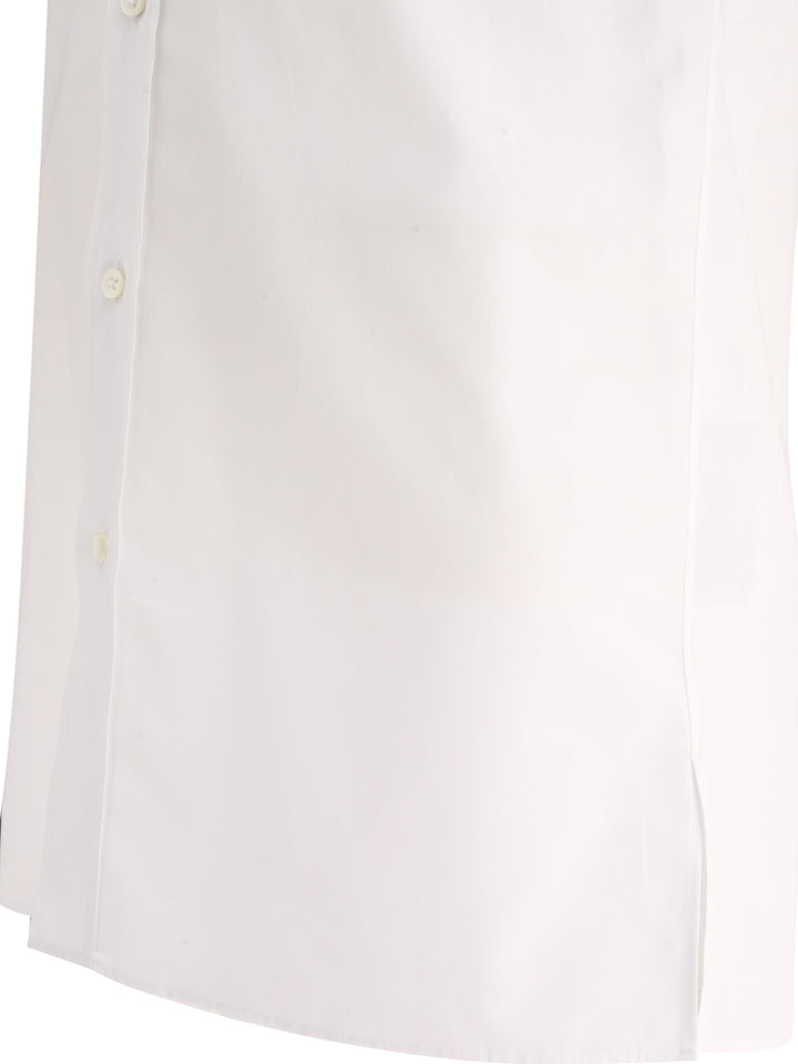 Pointed Collar Shirt Shirts White