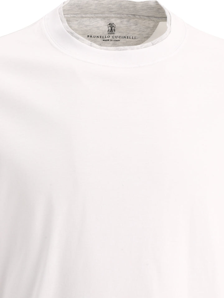 Faux Layering T-Shirts White