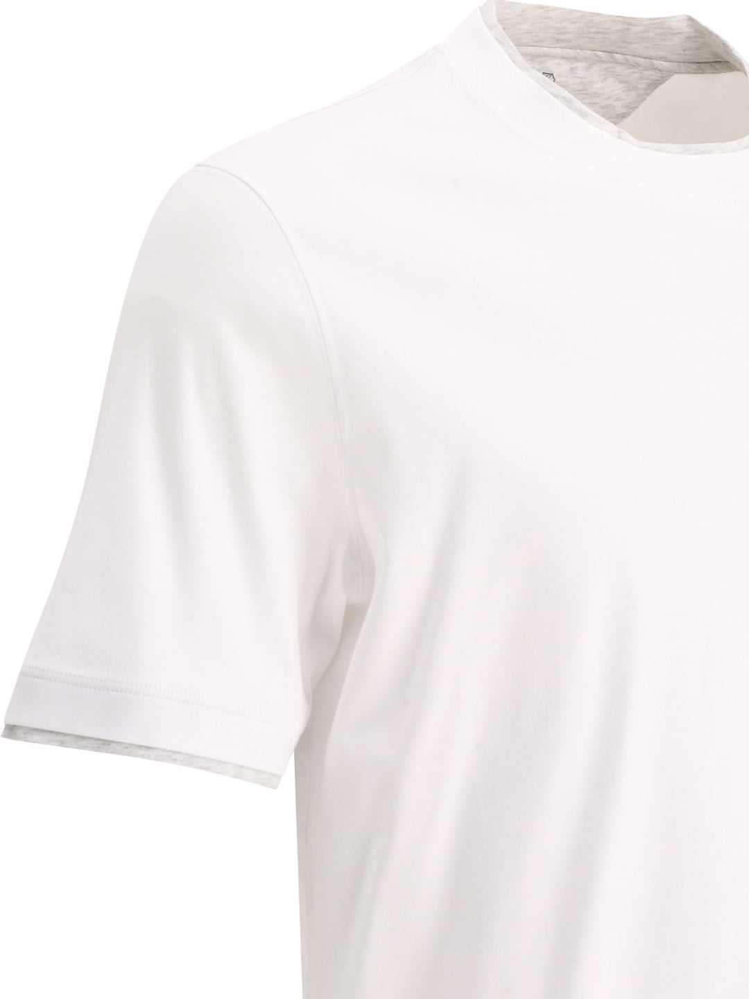 Faux Layering T-Shirts White