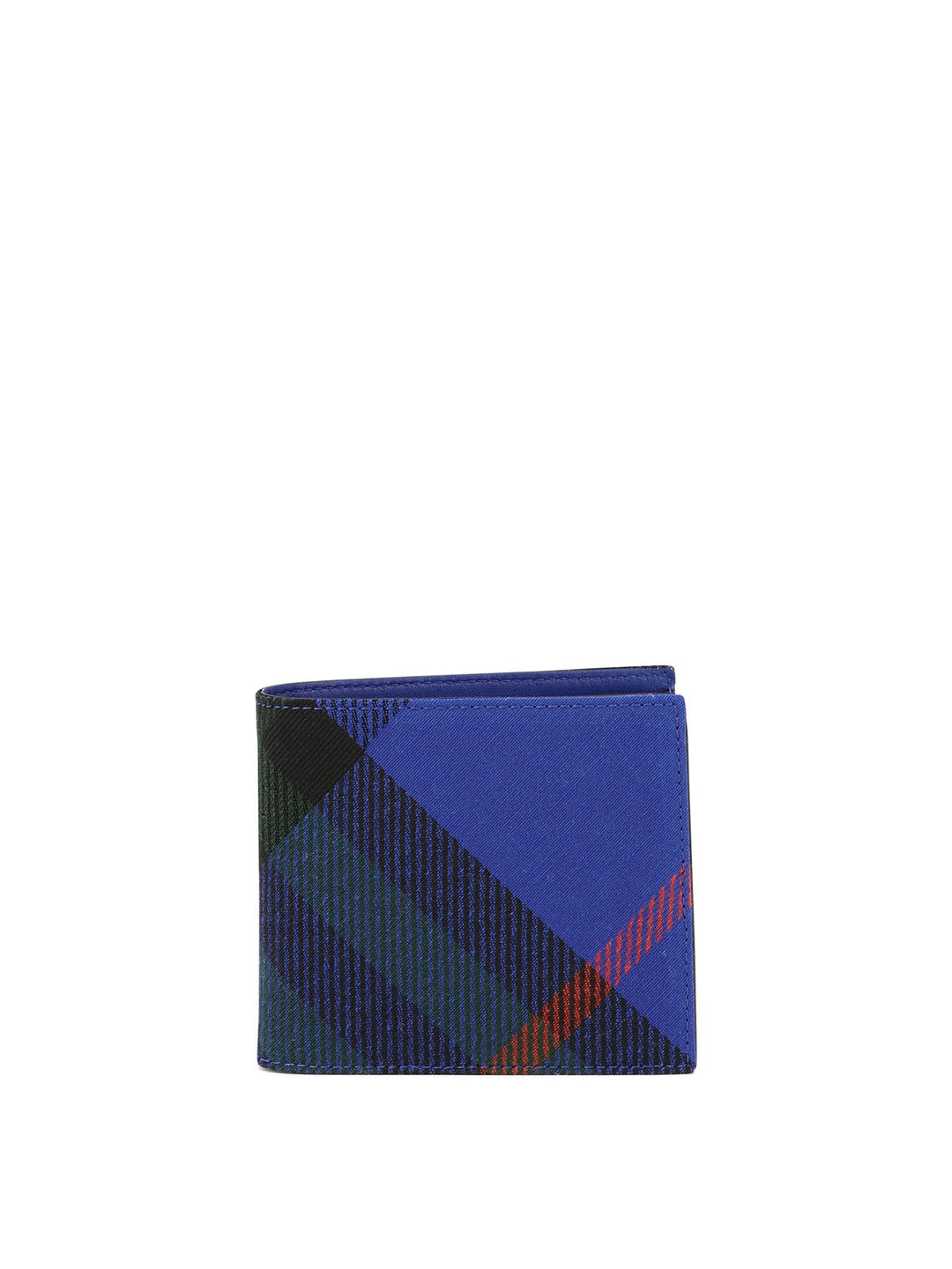 Check Bifold Wallet Wallets & Card Holders Blue