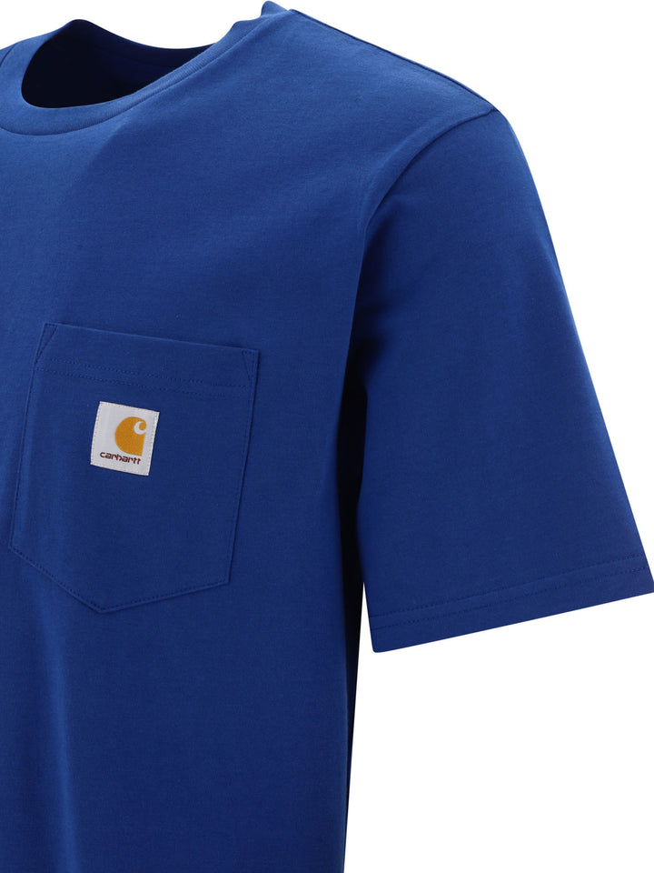 T-Shirt With Pocket T-Shirts Blue