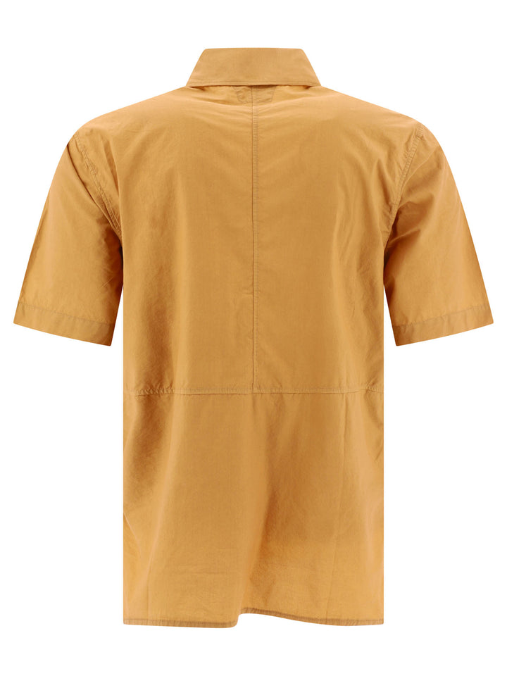 Poplin Shirt With Pockets Shirts Orange