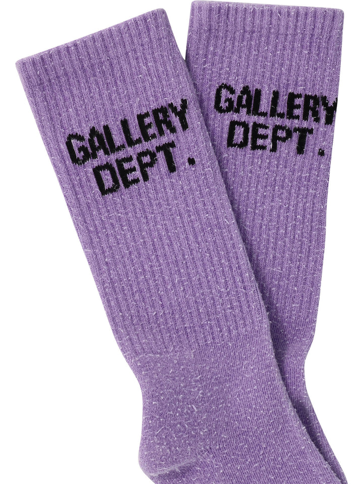 Crew Socks Purple