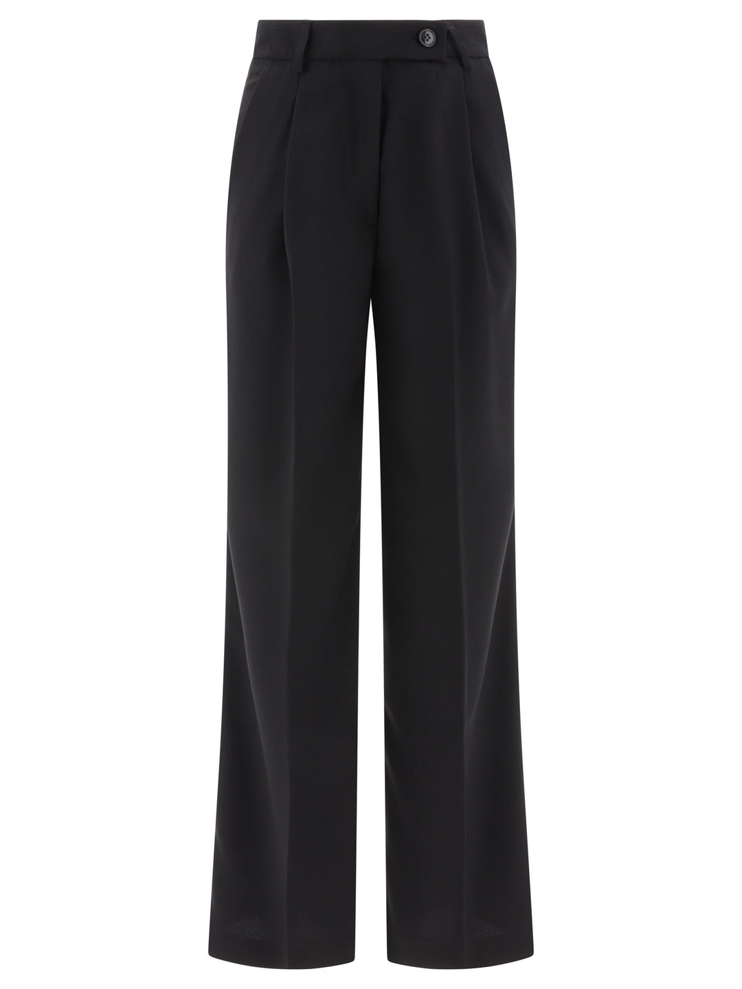 Tailored  With Pressed Crease Trousers Black