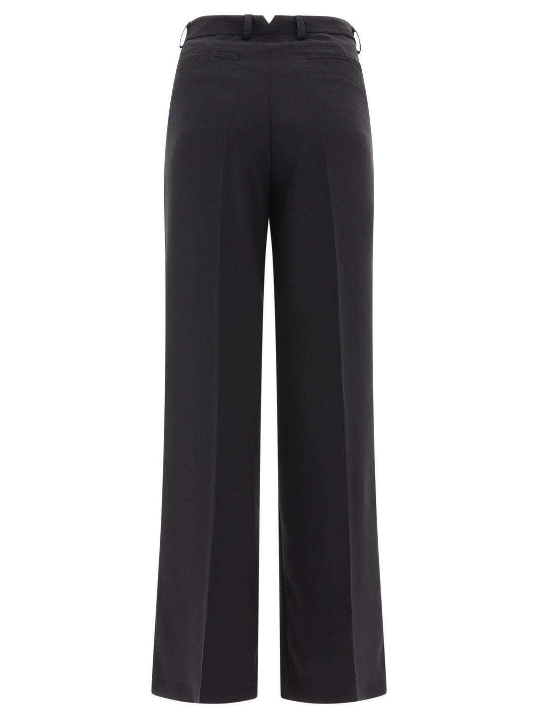 Tailored  With Pressed Crease Trousers Black