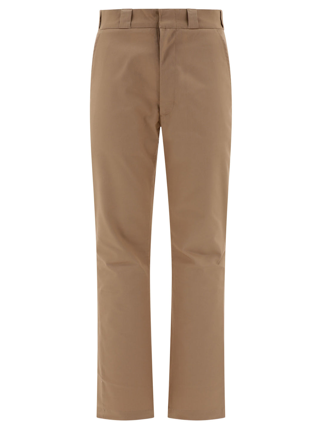 Flared Chino Trousers Beige