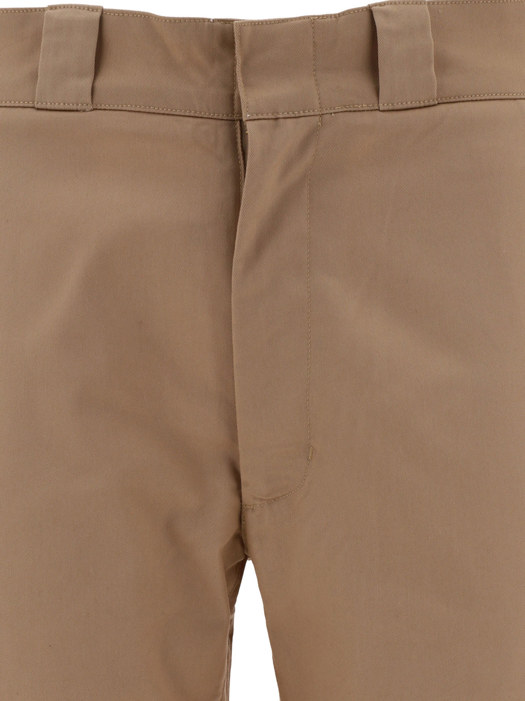 Flared Chino Trousers Beige